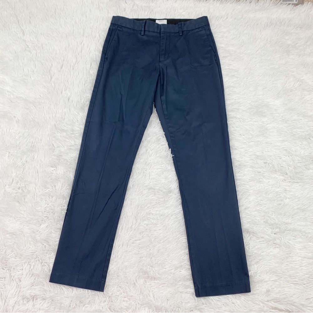 DKNY Men's 29x30 slim fit dress pants in navy blue‎